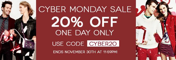 20% OFF (ONE DAY ONLY)