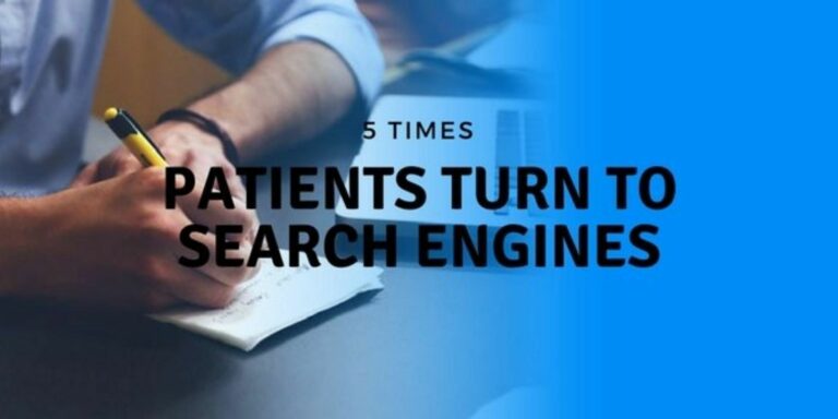 when patients use search engines