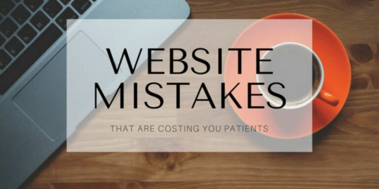 website mistakes that are costing you money