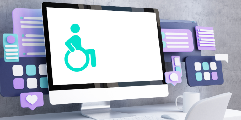 Website accessibility banner